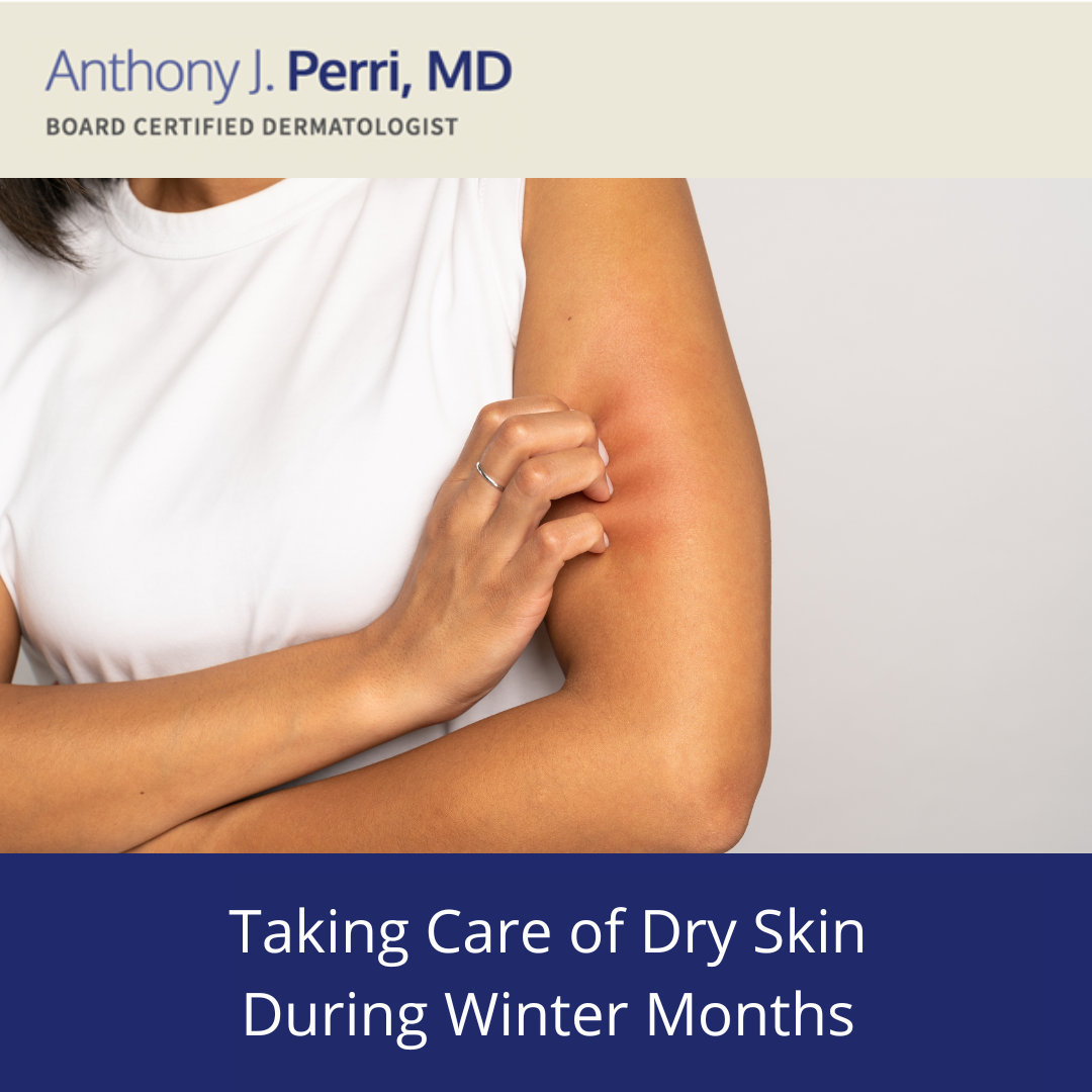 Taking care of dry skin during the winter months
